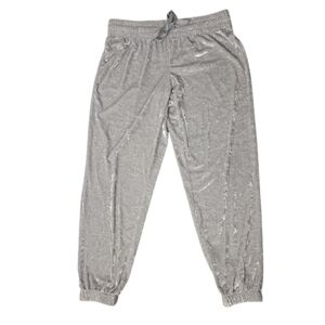 VS Silver Velvet Jogger Pj Pants